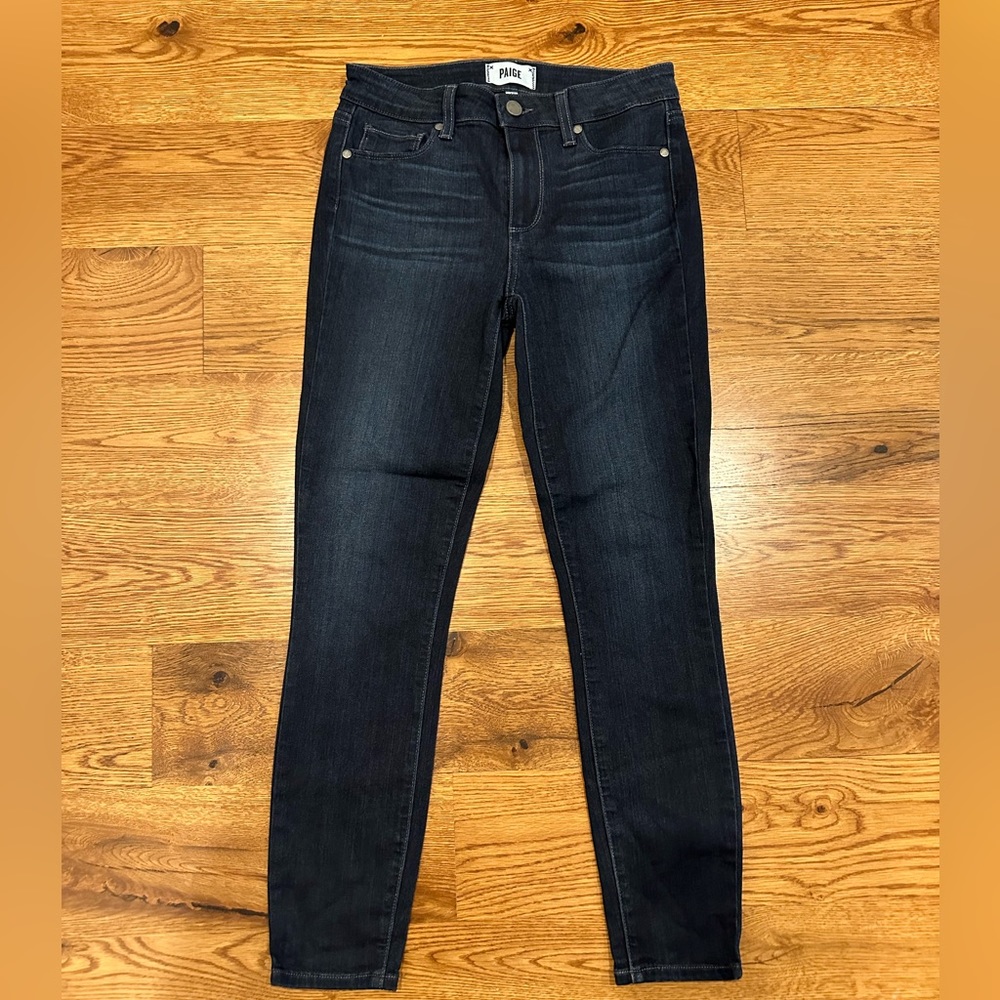 Paige Verdugo Ankle Skinny Jeans size 27